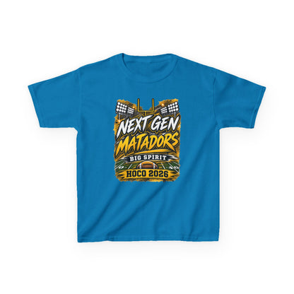 Kids Tee — "Next Gen Matadors" HOCO 2026 Big Spirit School Spirit Shirt
