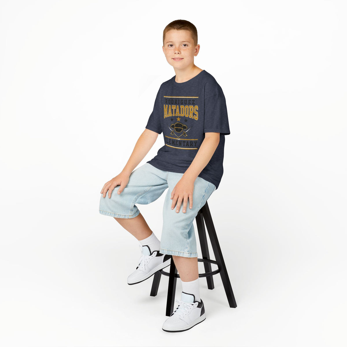 Rodriguez Matadors Elementary Kids T-Shirt — School Spirit Tee
