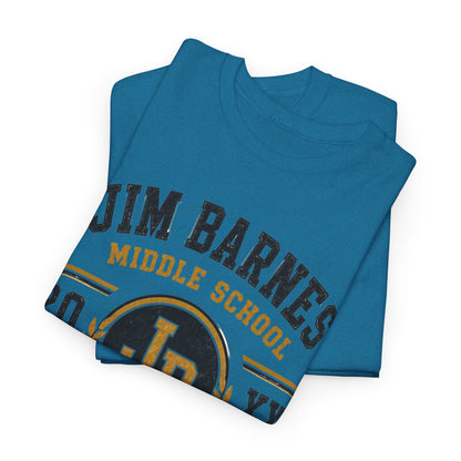 Jim Barnes Middle School Toreadors T-Shirt — School Spirit Tee with JB Crest
