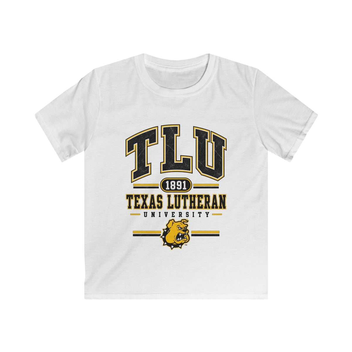 Texas Lutheran University Kids Tee — TLU Bulldogs Youth Shirt