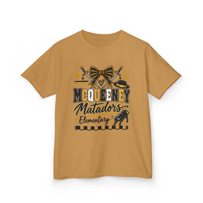 Kids Tee — McQueeny Matadors Elementary School Spirit Shirt