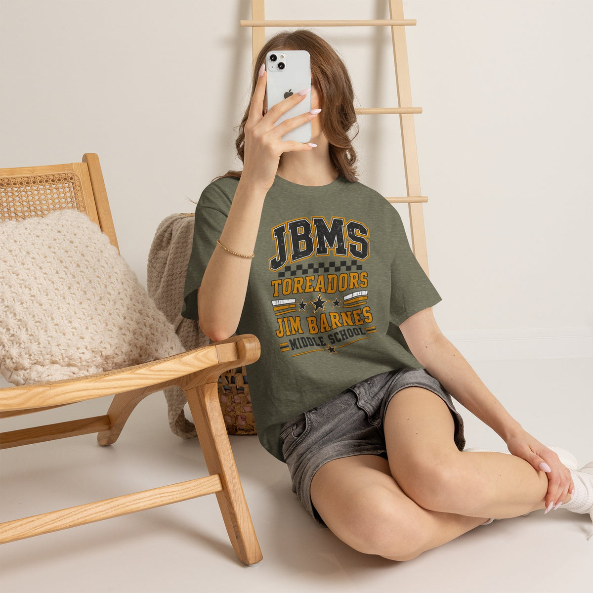 Jim Barnes Middle School Toreadors Tee — JBMS School Spirit T-Shirt