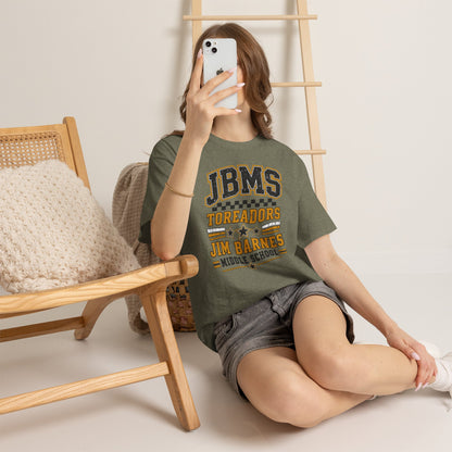 Jim Barnes Middle School Toreadors Tee — JBMS School Spirit T-Shirt
