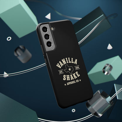 Black w/Ivory Logo lmpact-Resistant Phone Cases