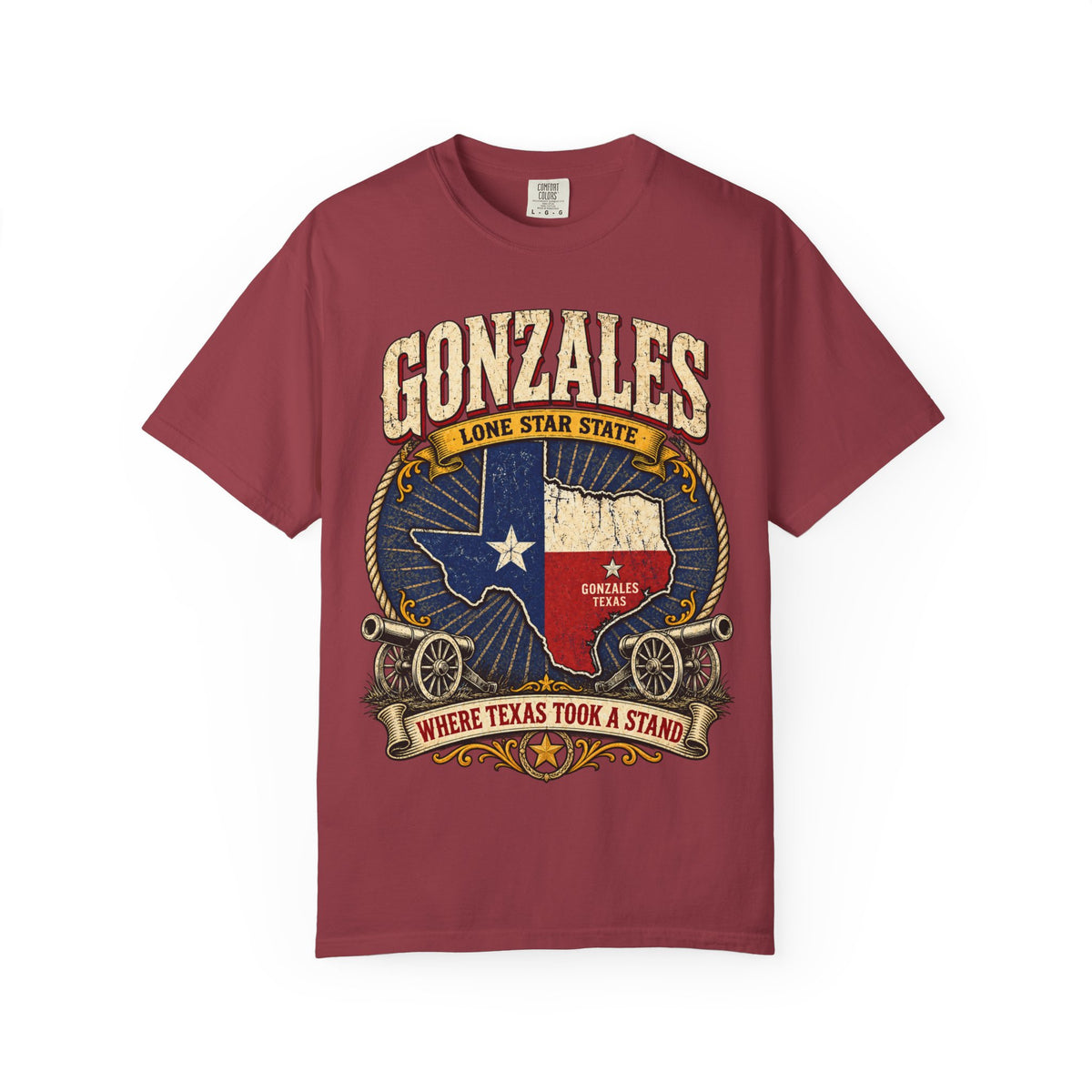 Gonzales Texas T-Shirt — 'Where Texas Took a Stand' Lone Star Heritage Tee