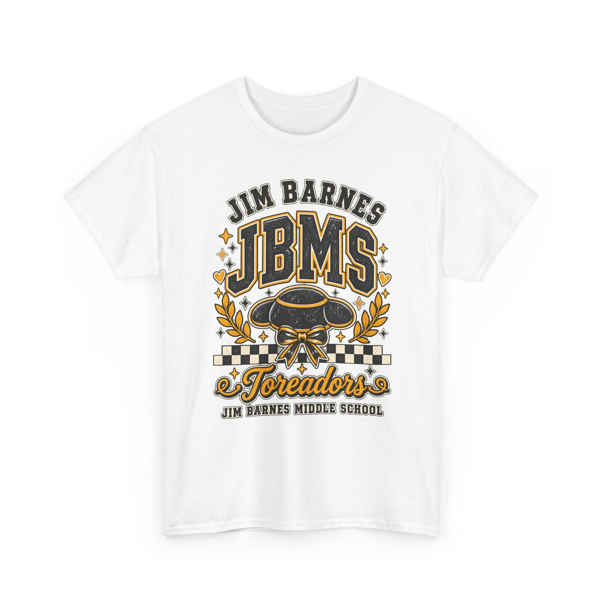 Jim Barnes JBMS Toreadors Middle School T-Shirt