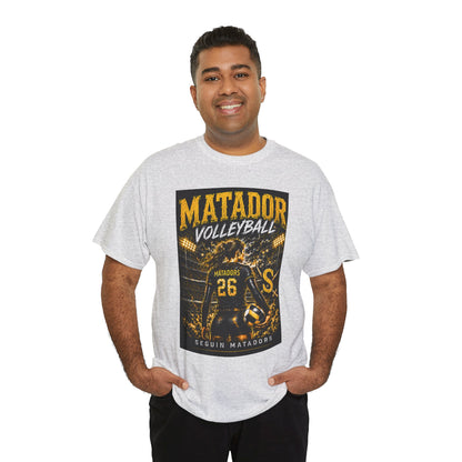 Matador Volleyball Team Tee — Sequoia Matadors Jersey Design