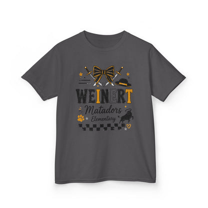 Matadors Elementary Kids T‑Shirt – 'Weinert' School Spirit Tee