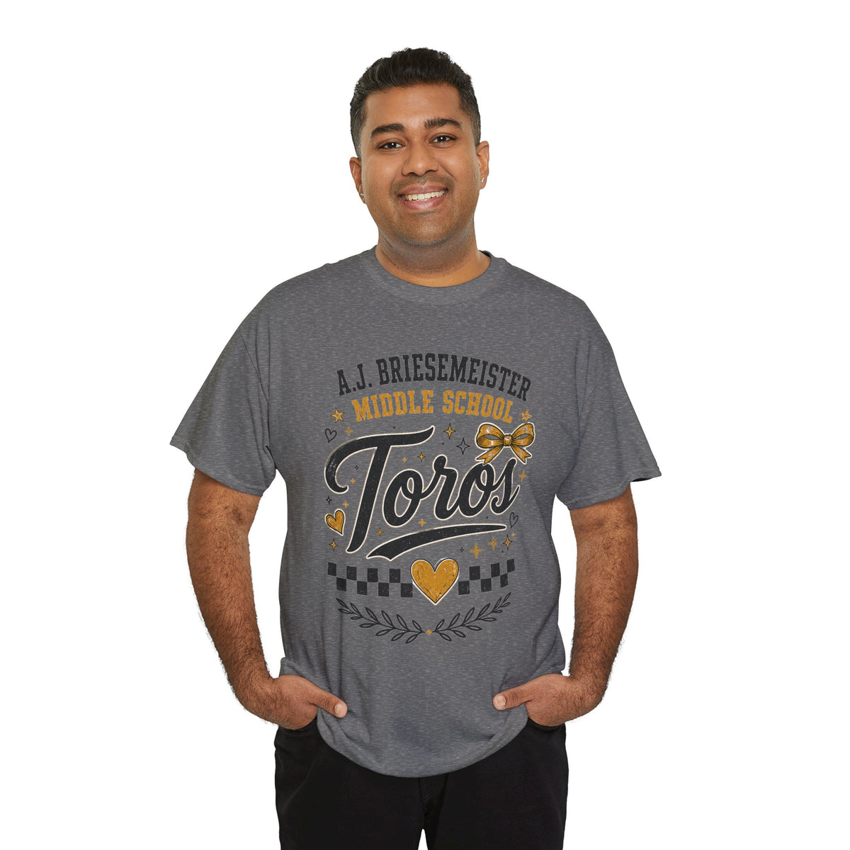 Toros Middle School Tee — L.J. Briesemaster School Spirit Shirt