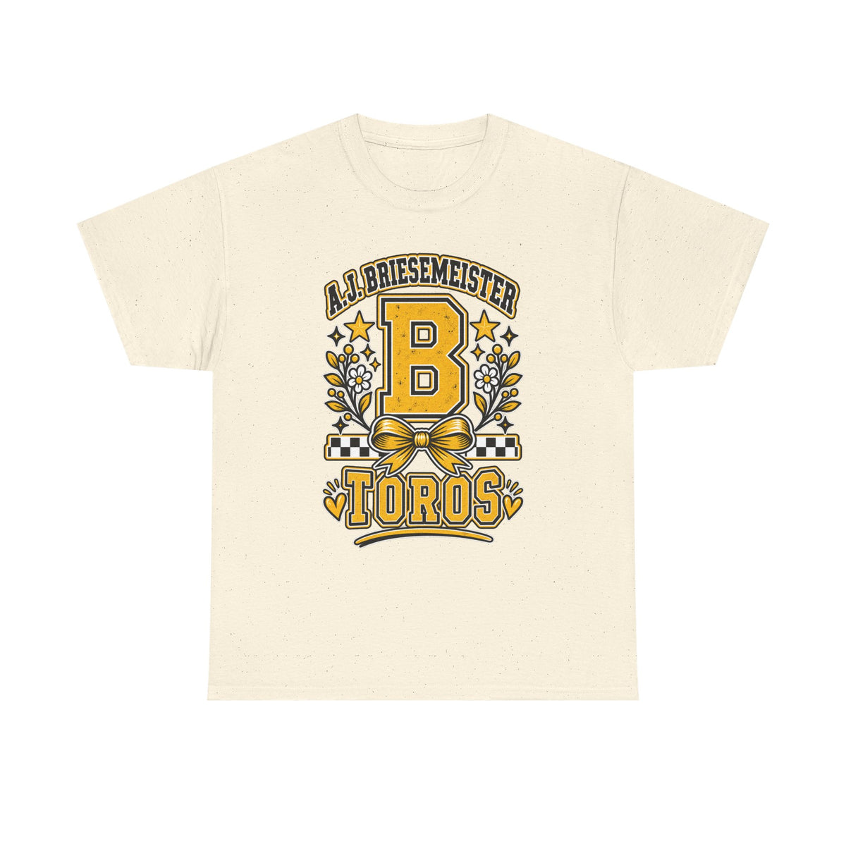 Toros 'B' Crest T-Shirt — AJ Briesemeister School Spirit Tee