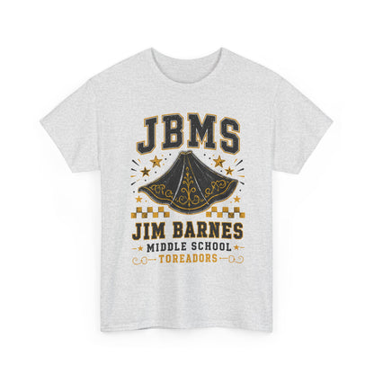 Jim Barnes Middle School JBMS Tornadoes T-Shirt — School Spirit Tee