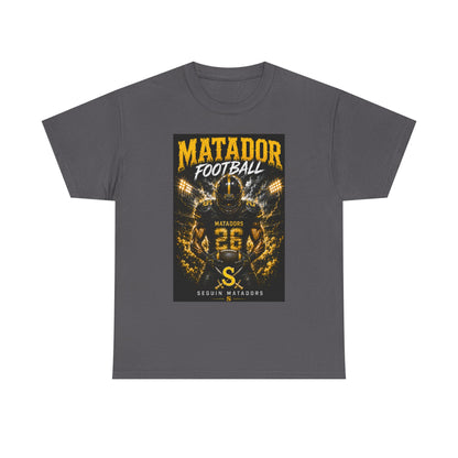 Matador Football Team Tee — Vintage Helmet Graphic Jersey Shirt