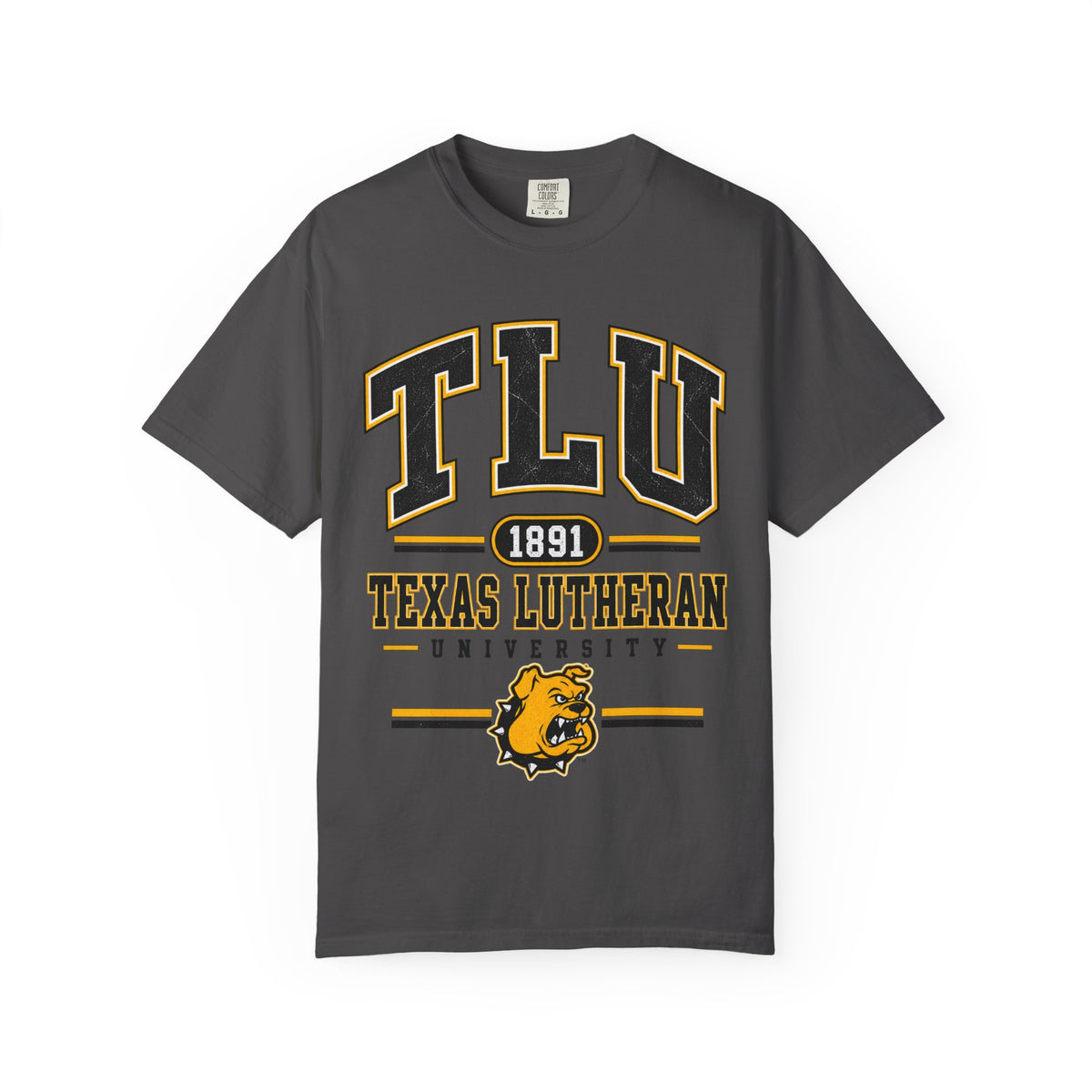 TLU Texas Lutheran University Bulldogs 1891 College T-Shirt