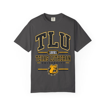 TLU Texas Lutheran University Bulldogs 1891 College T-Shirt