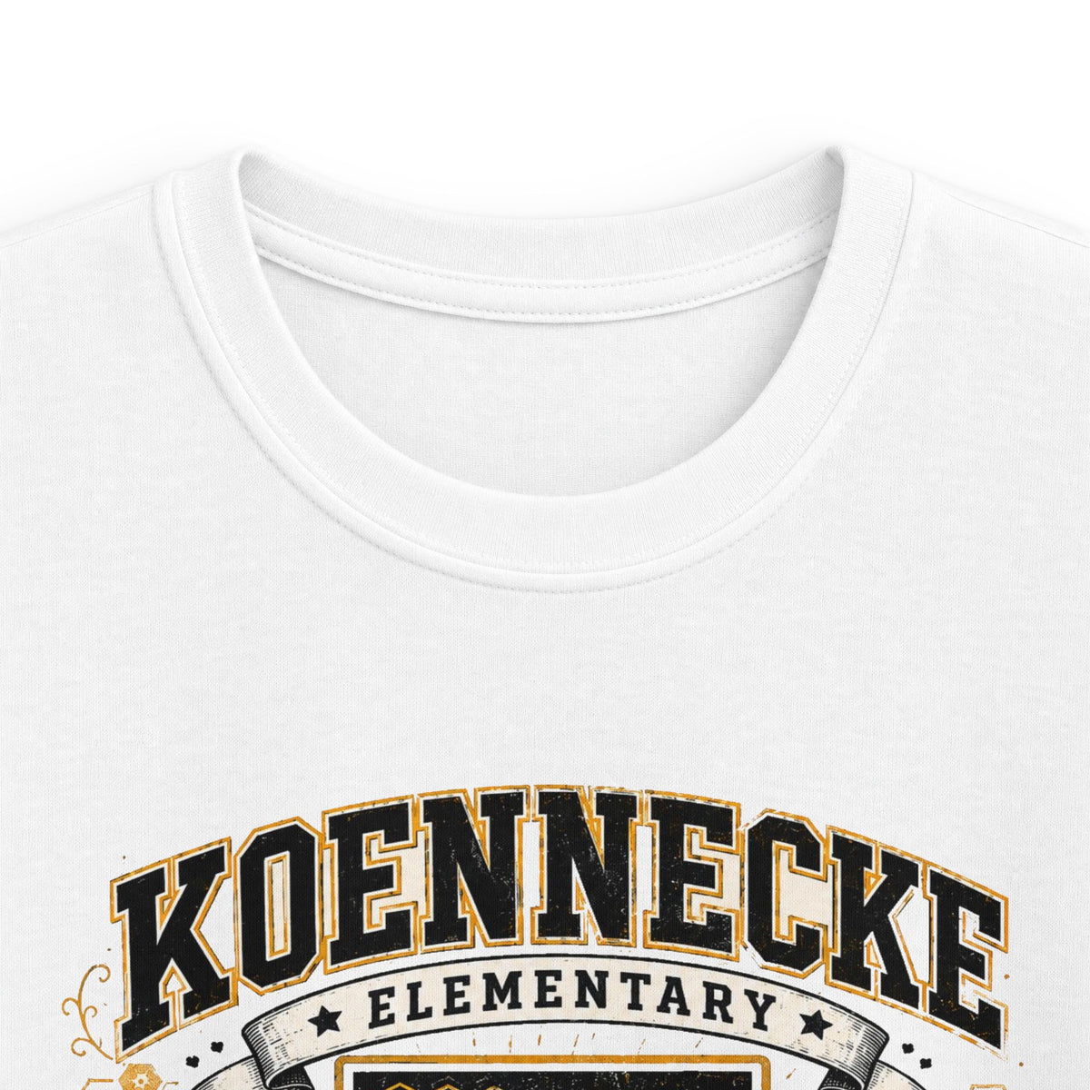 Fifth Grade Kids Tee - 'Koennecke Elementary Top of the Hive' School Spirit Shirt