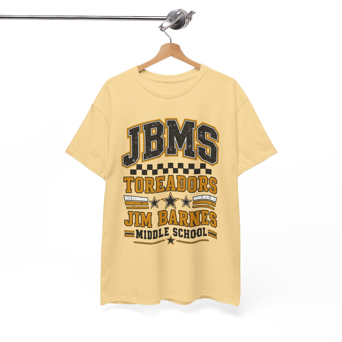 Jim Barnes Middle School Toreadors Tee — JBMS School Spirit T-Shirt