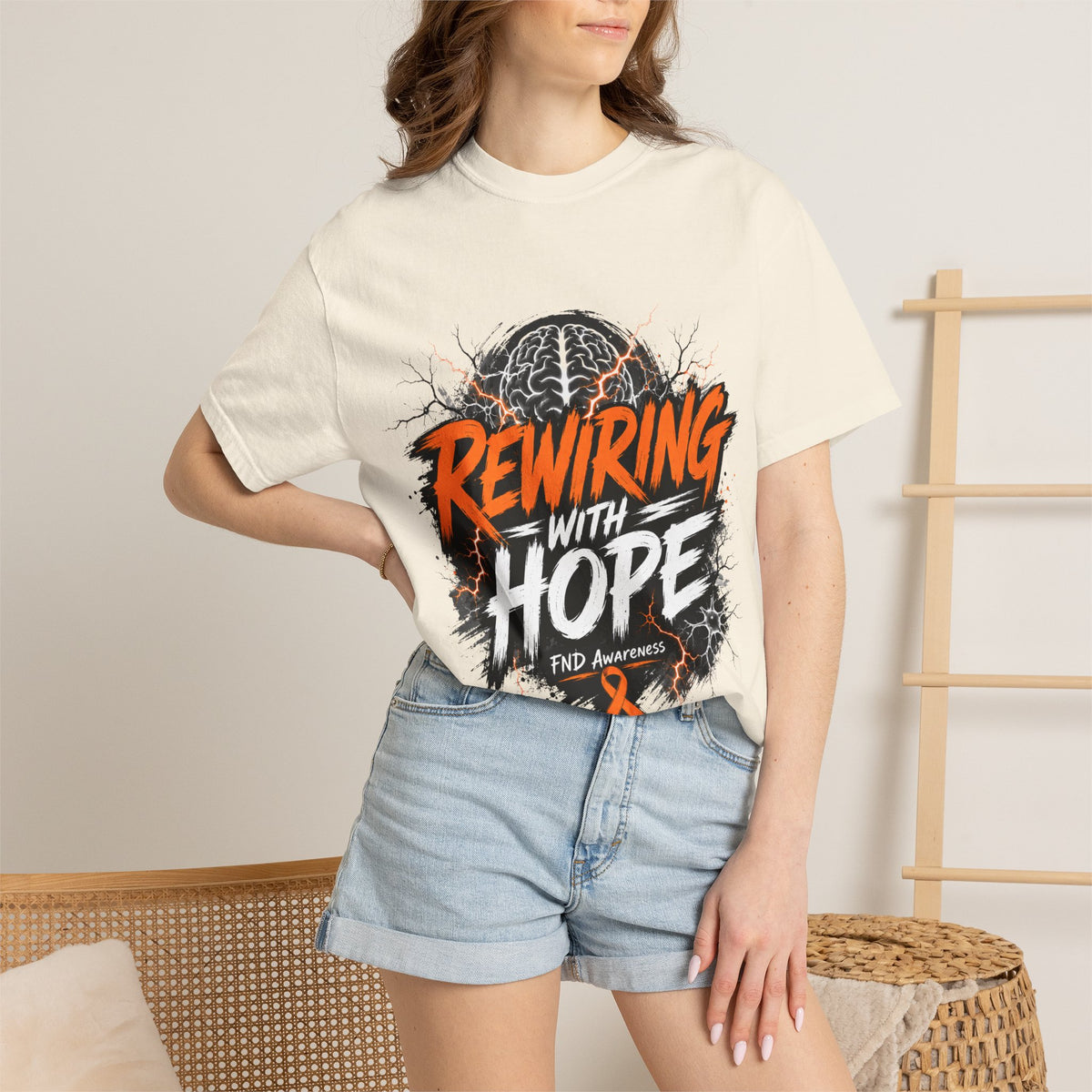 FND Rewiring Unisex Garment-Dyed T-shirt