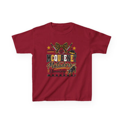 Kids Tee — McQueeny Matadors Elementary School Spirit Shirt