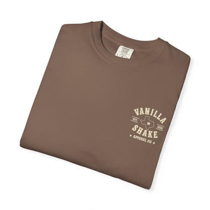 Mr. & Mrs. Shake Logo 2 - Unisex Garment-Dyed T-shirt