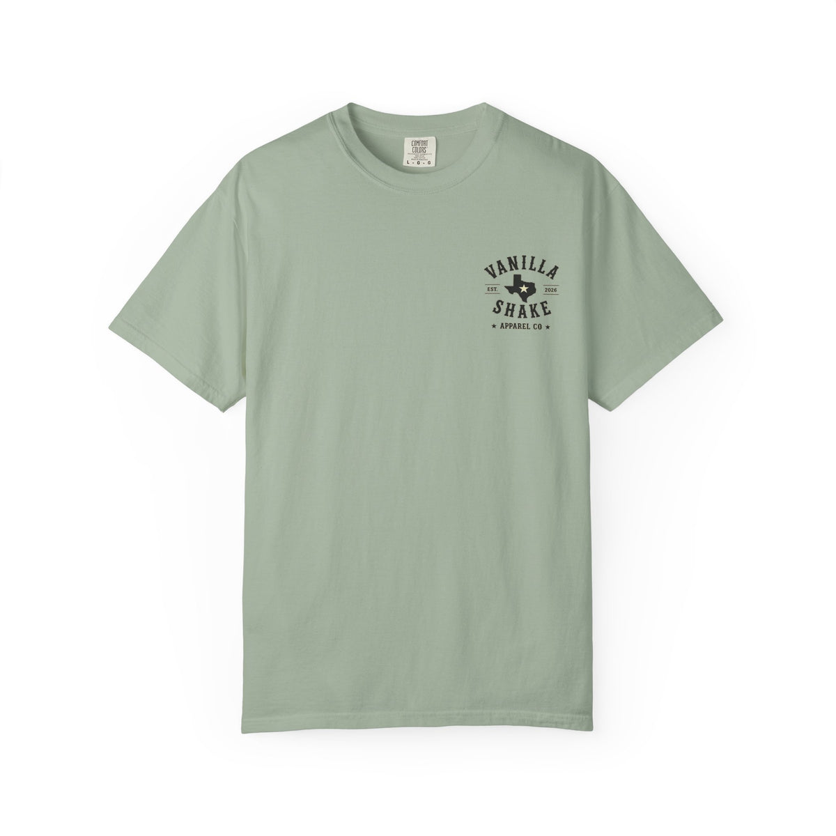 Mr. & Mrs. Shake Logo Unisex Garment-Dyed T-shirt