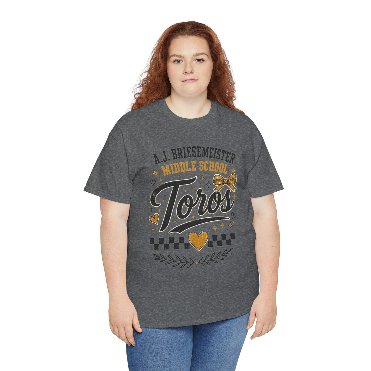 Toros Middle School Tee — L.J. Briesemaster School Spirit Shirt