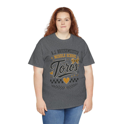 Toros Middle School Tee — L.J. Briesemaster School Spirit Shirt