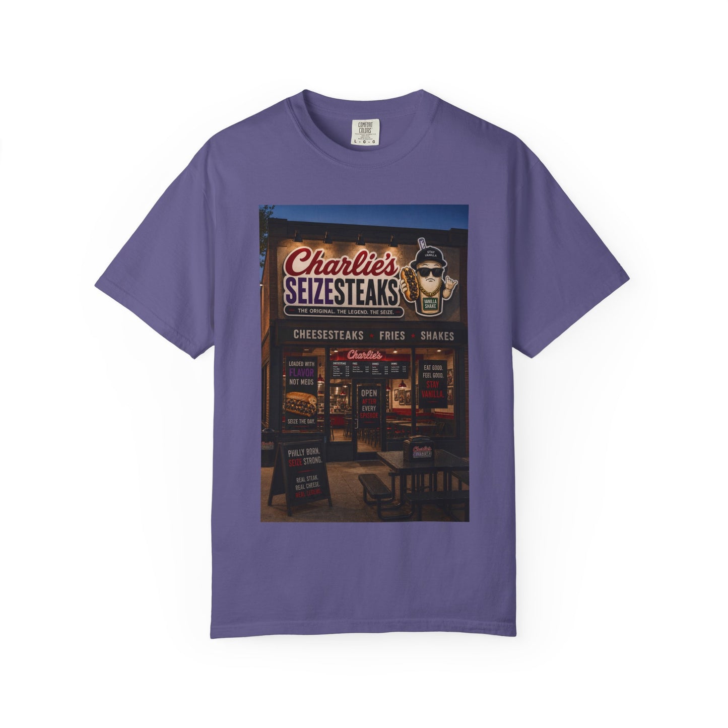 Charlie’s Seizesteaks Diner T-Shirt