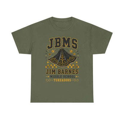Jim Barnes Middle School JBMS Tornadoes T-Shirt — School Spirit Tee