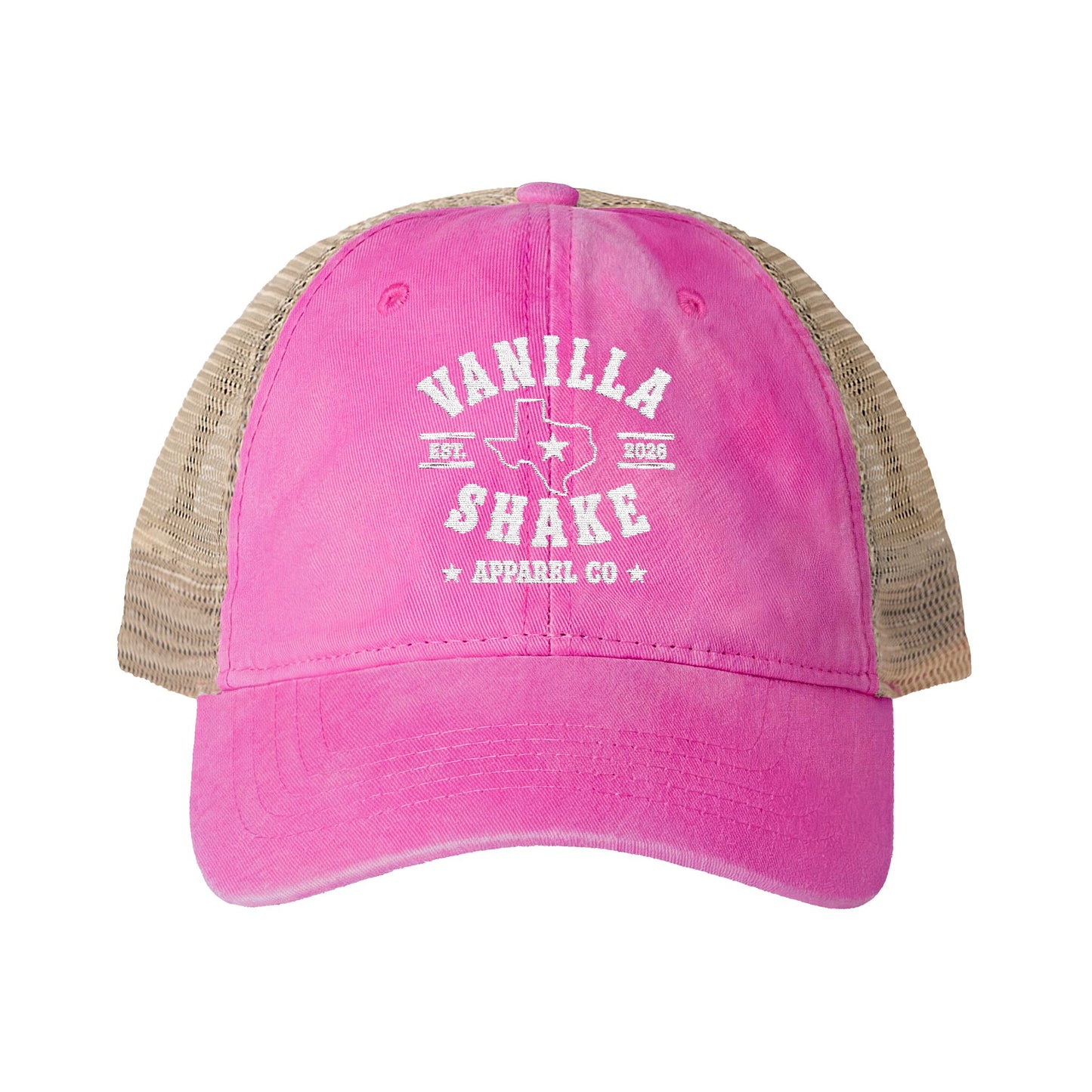 Women's Washed Mesh-Back Cap