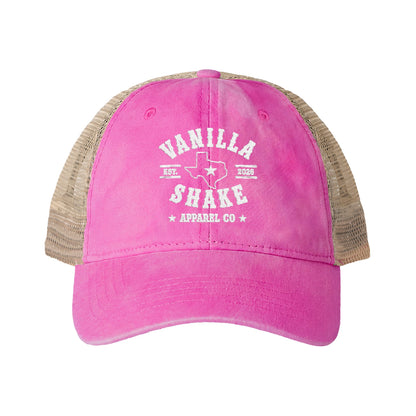 Women's Washed Mesh-Back Cap