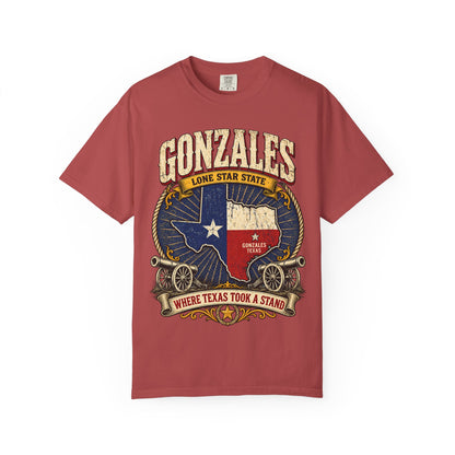 Gonzales Texas T-Shirt — 'Where Texas Took a Stand' Lone Star Heritage Tee