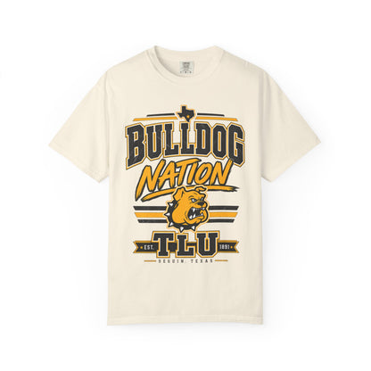 Bulldog Nation T-Shirt — TLU Mascot College Tee