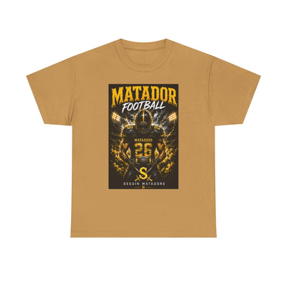 Matador Football Team Tee — Vintage Helmet Graphic Jersey Shirt