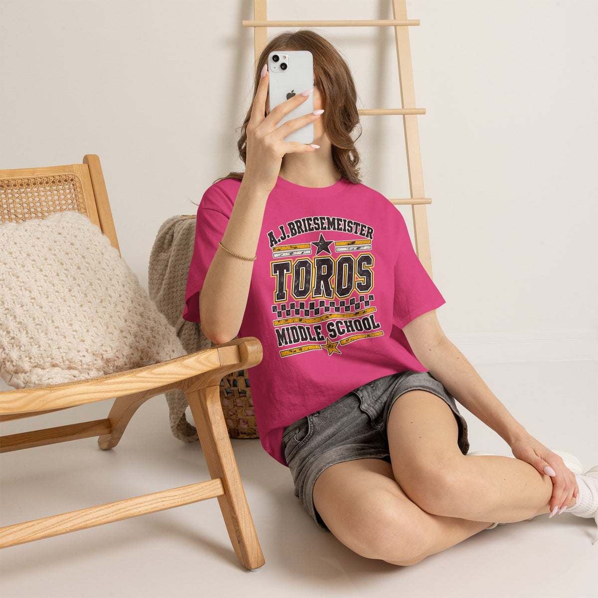 Toros Middle School Tee — A.J. Briesemeister School Spirit T-Shirt