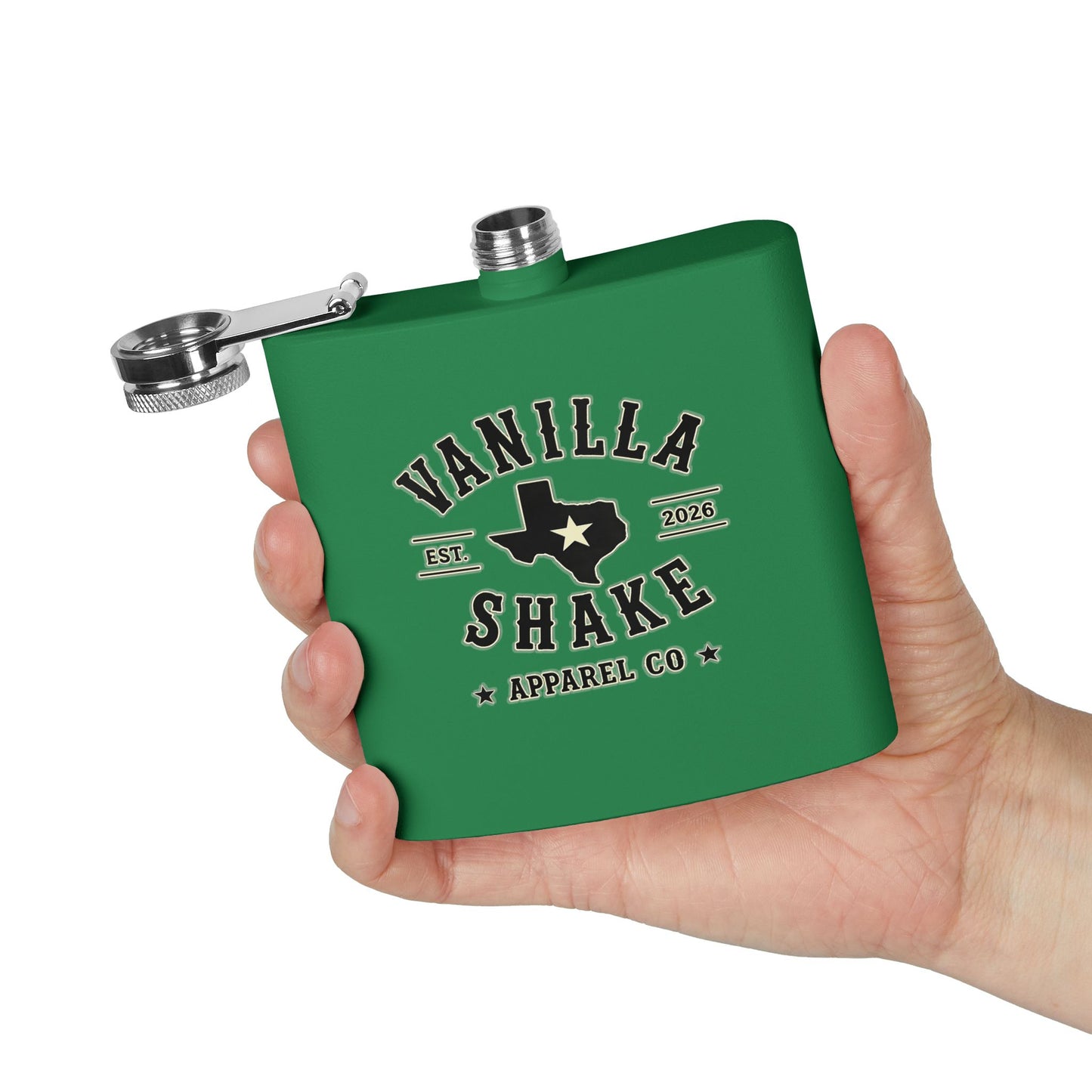 Stainless Steel Flask, 6oz