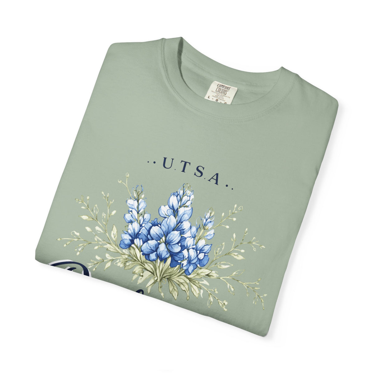 UTSA Roadrunners Floral T‑Shirt — Bluebonnet College Spirit Tee