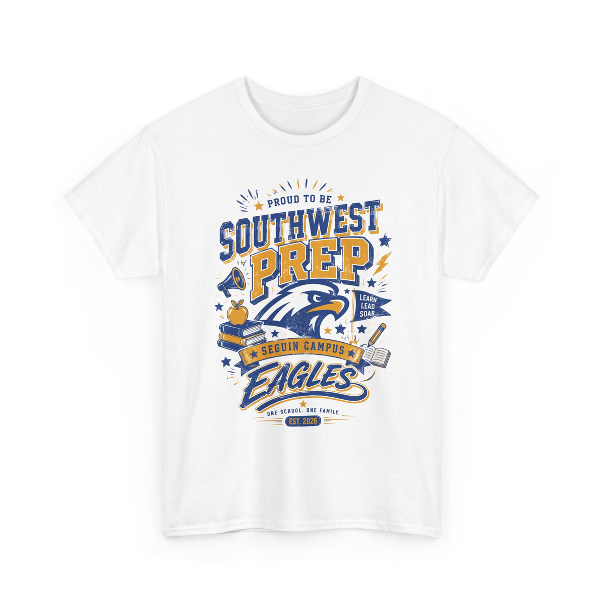 Southwest Prep Eagles T-Shirt — School Spirit Crew Tee