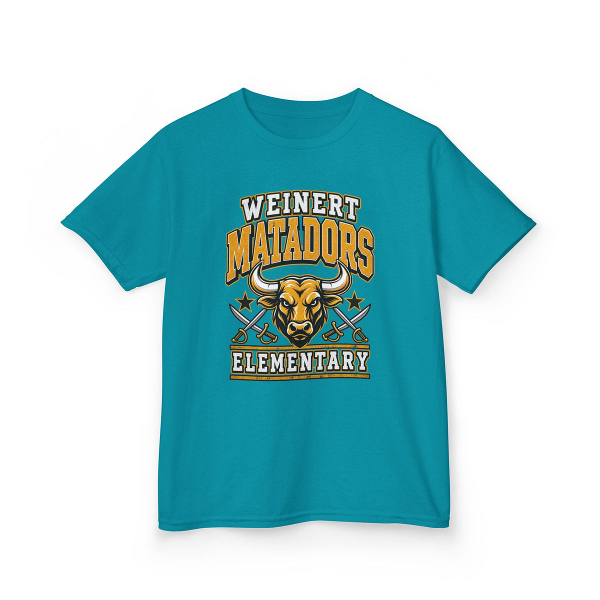 Weinert Matadors Elementary Kids T-Shirt — School Mascot Tee