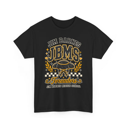 Jim Barnes JBMS Toreadors Middle School T-Shirt