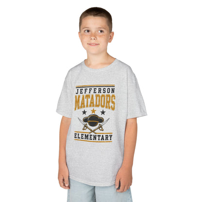 Jefferson Matadors Elementary Kids T-Shirt — School Spirit Tee
