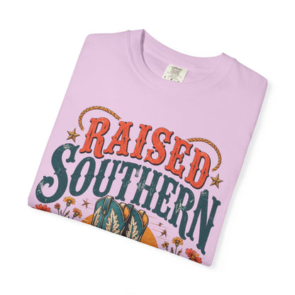 Raised Southern T-Shirt — Gonzales, Texas Retro Western Tee