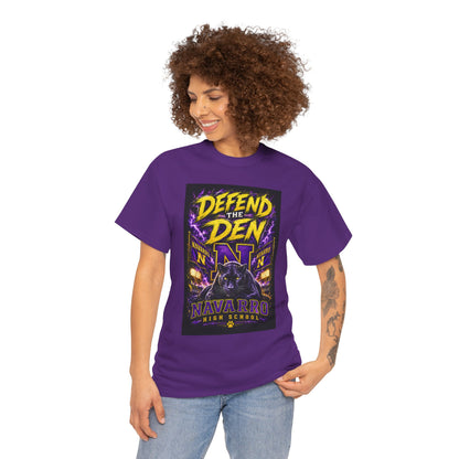 Defend the Den Navarro High School Panther T‑Shirt