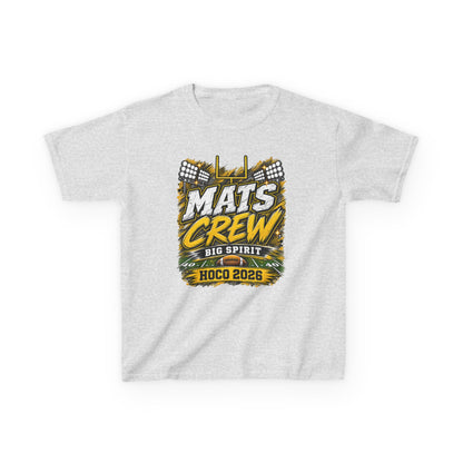 Kids Tee — "Mats Crew Big Spirit Hoco 2026" Football Crewneck