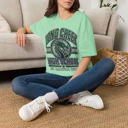 Long Creek High School Mascot T-Shirt — School Spirit Dragon Tee (Established 2010)