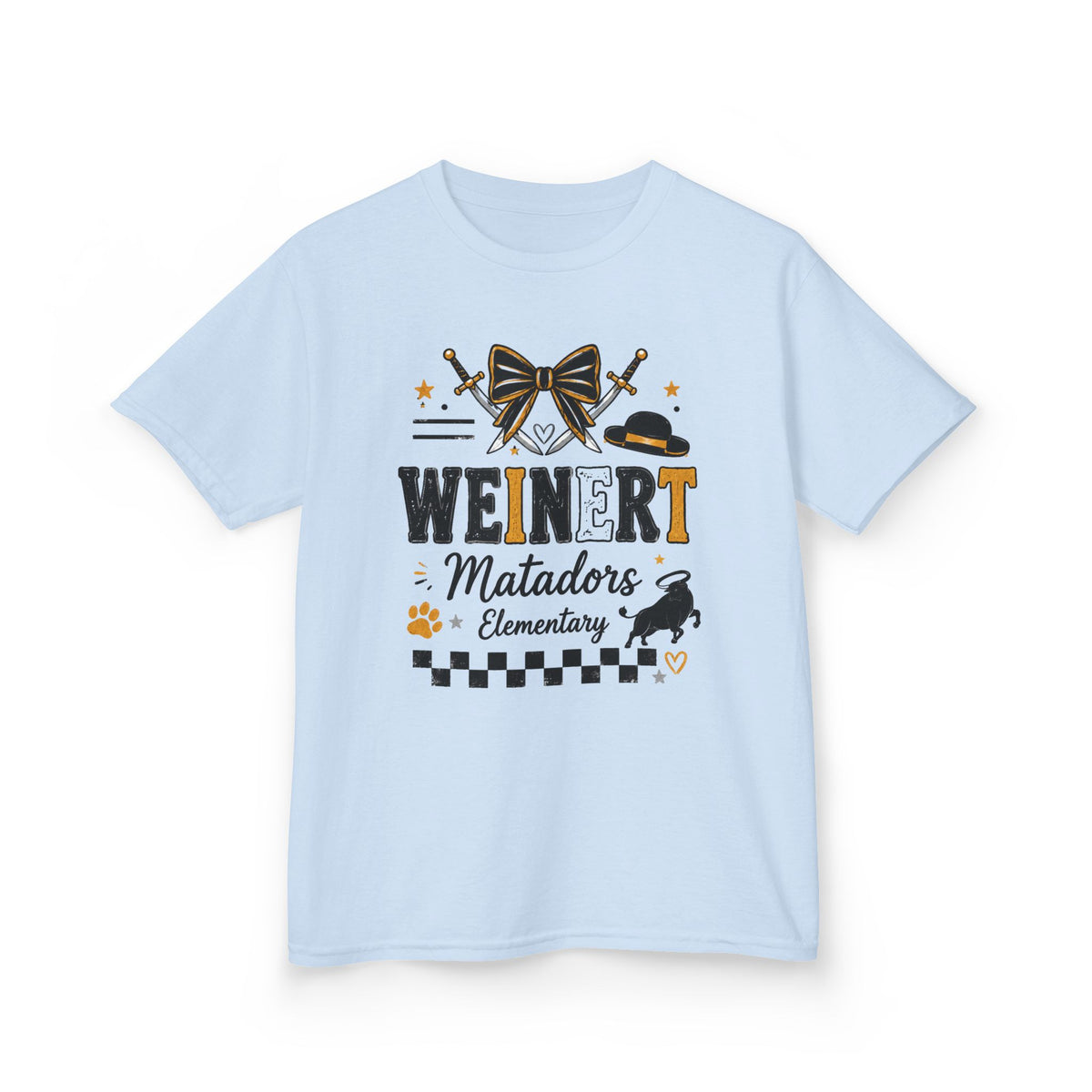Matadors Elementary Kids T‑Shirt – 'Weinert' School Spirit Tee