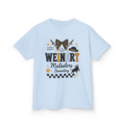 Matadors Elementary Kids T‑Shirt – 'Weinert' School Spirit Tee