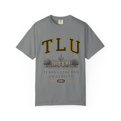 Texas Lutheran University T-Shirt — TLU Campus Vintage Graphic Tee