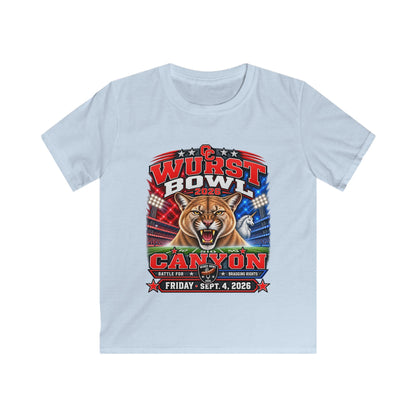 Kids Tee — Wurst Bowl Canyon 2026 Football Event Shirt