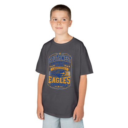 Kids T-Shirt — Southwest Preparatory School Eagles Mascot Tee