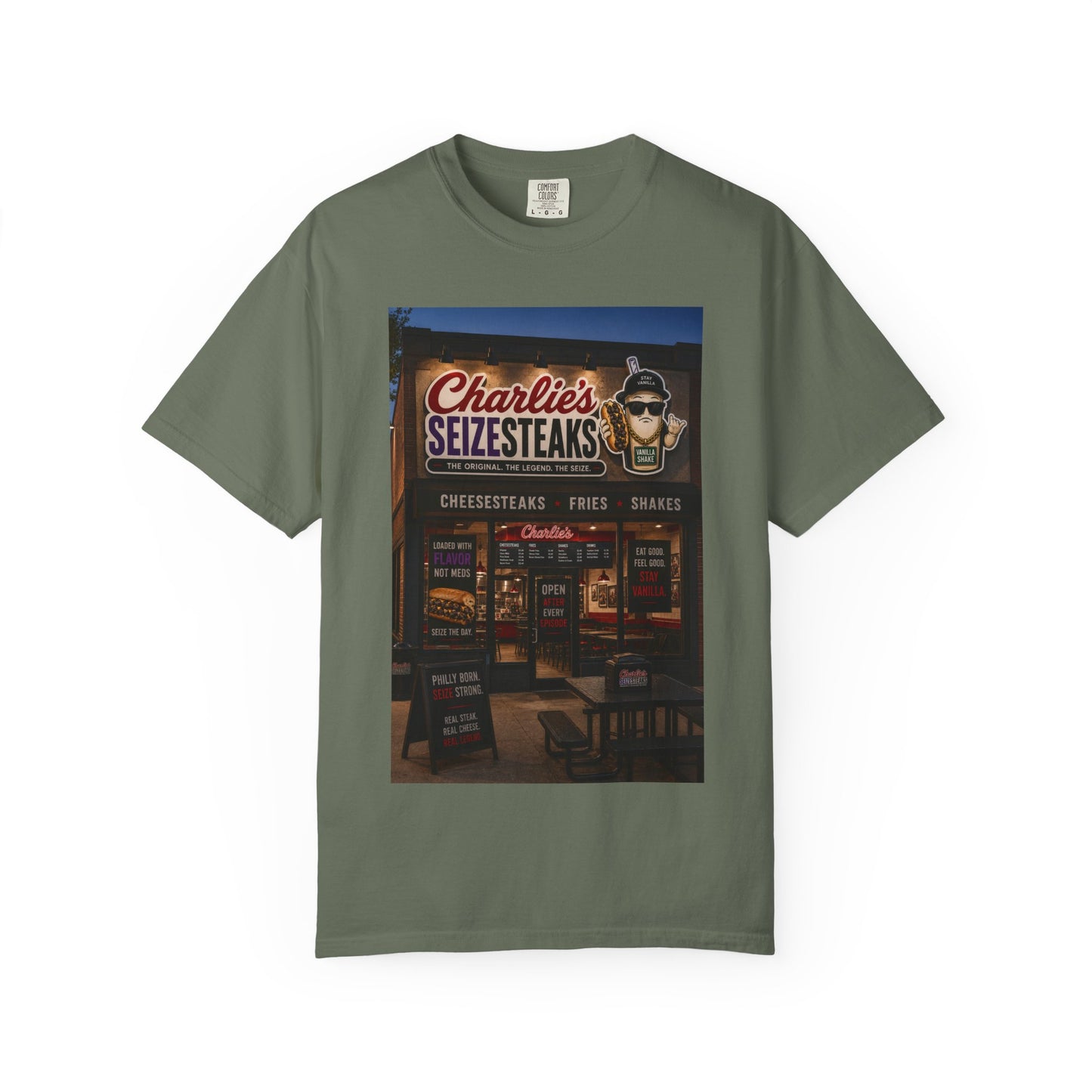 Charlie’s Seizesteaks Diner T-Shirt